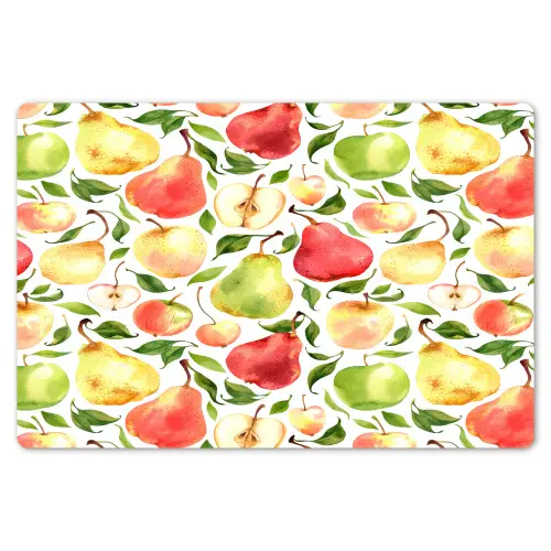 Patroon - Appels - Peren Placemat vinyl groot 368 -zzsfeer1_Kitchenyeah-website
