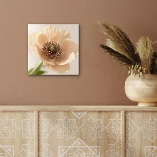 Bloem - Minimalistisch - Groen aluminium wit klein -sfeer4