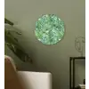 Palmboom - Bladeren - Groen Wandcirkel plexiglas klein 852 -sfeer3