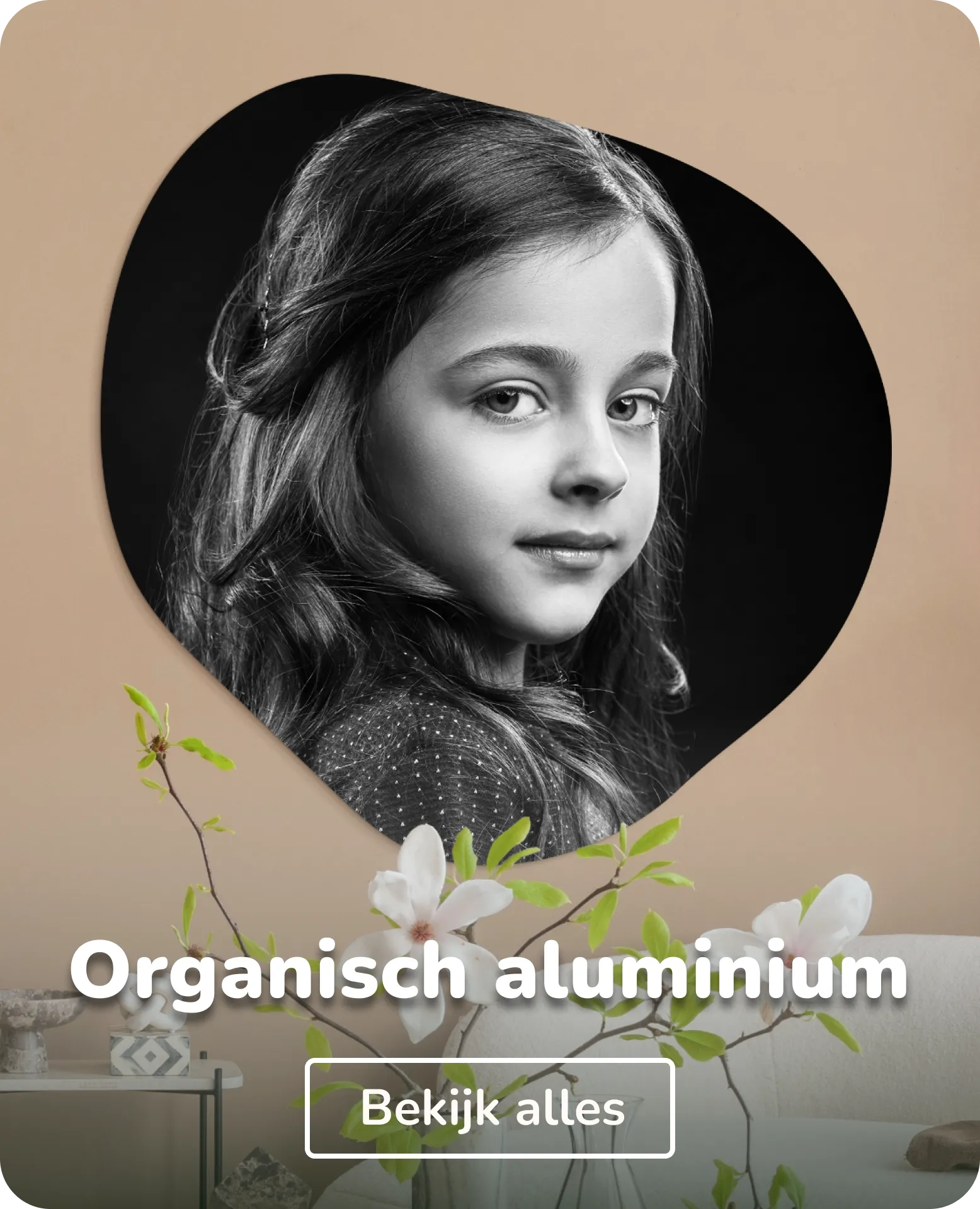 Foto op aluminium organisch