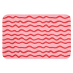 Speels - Patroon - Rood Badmat klein 997 -3d