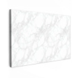 Minimalistisch - Wit - Grijze aders canvas 2cm klein 34 -z3d