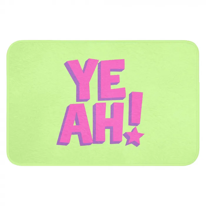 Groen - Neon - Quote WCmat klein -3d