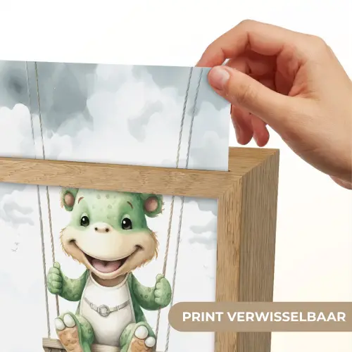 Draak - Baby dier - Kinderen Light Box met kabel (Kinderlampje) klein -USP_websiteprintNL