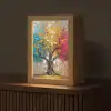Boom - Kleurrijk - Grijs - Modern Light Box met kabel (Tafellamp) klein -z3d_website
