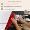Gezicht - Vrouw - Zwart - Abstract keuken achterwand spatscherm klein -spatscherm_NL