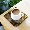 Wijn - Rood - Terras - Koffie onderzetter kurk middel -sfeer5