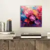 Bloemen - Roze - Watercolor - Kunst aluminium wit klein -sfeer1