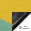 Driehoeken - Kleurrijk - Abstract Deurmat klein -antislip_NL
