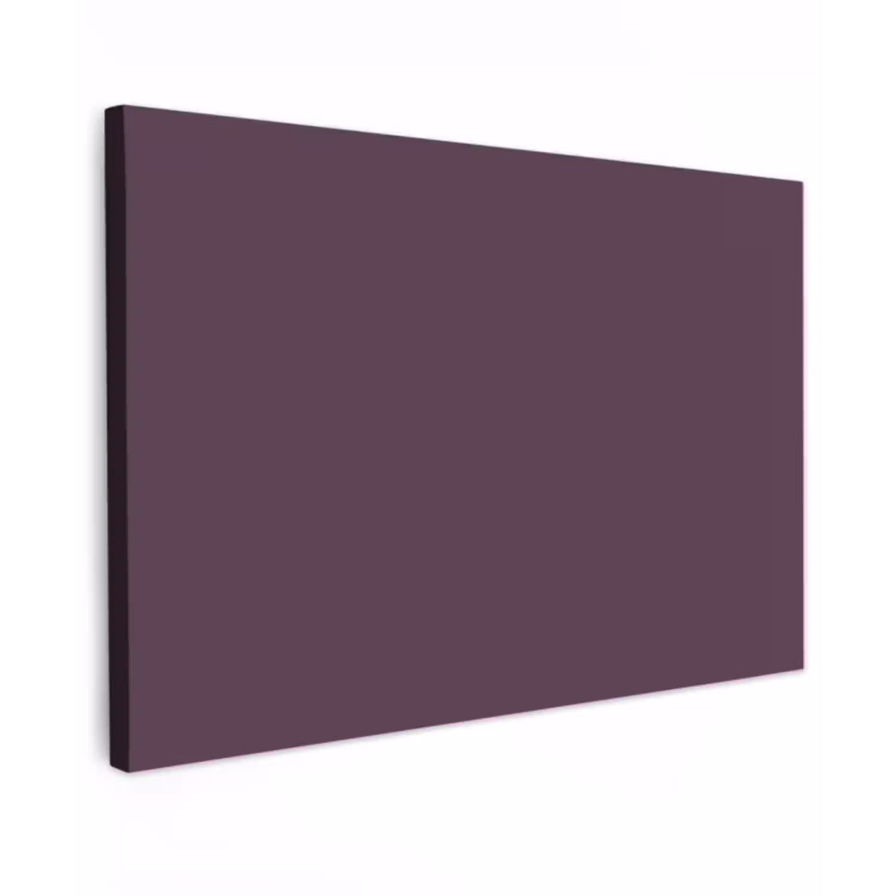 Midnight - Plum - Paars Tuinposter op houten frame 2 cm dik klein 845 -3d