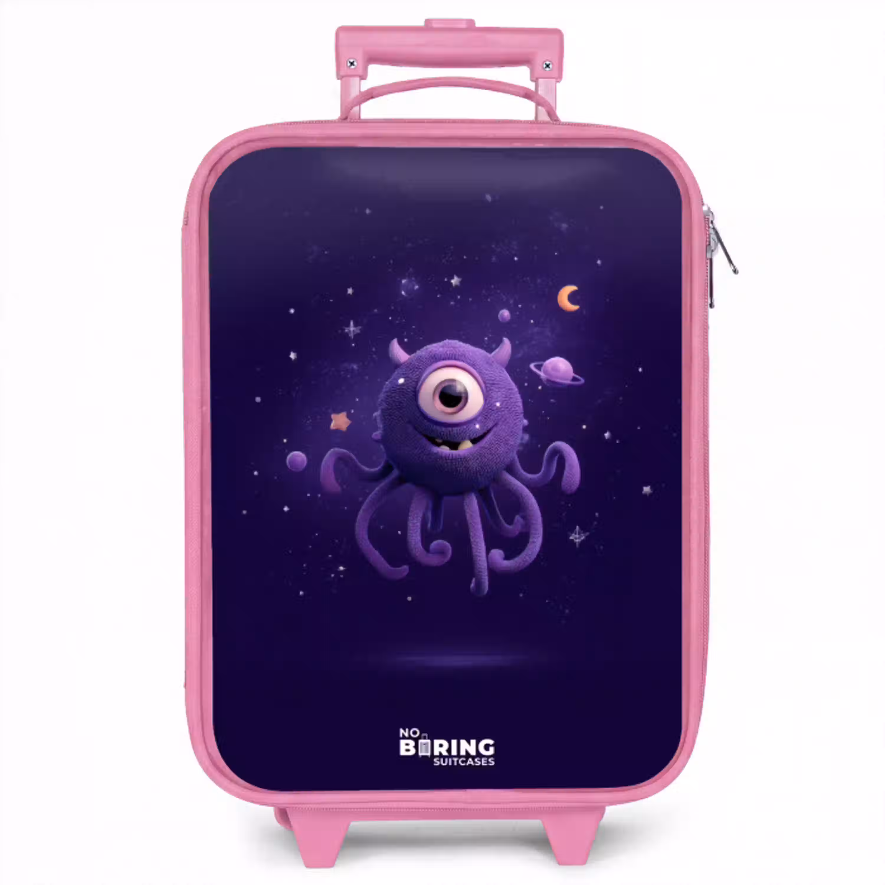 Kosmisch tentakelmonster Kinderkoffer - Roze klein -zzz_website3d