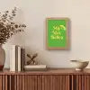 Mij niet bellen - Telefoon - Groen Light Box met kabel (Tafellamp) klein -sfeer2