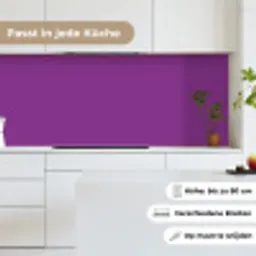 Paars - Kleuren - Effen keuken achterwand 2 middel 871 -sfeer4_DE