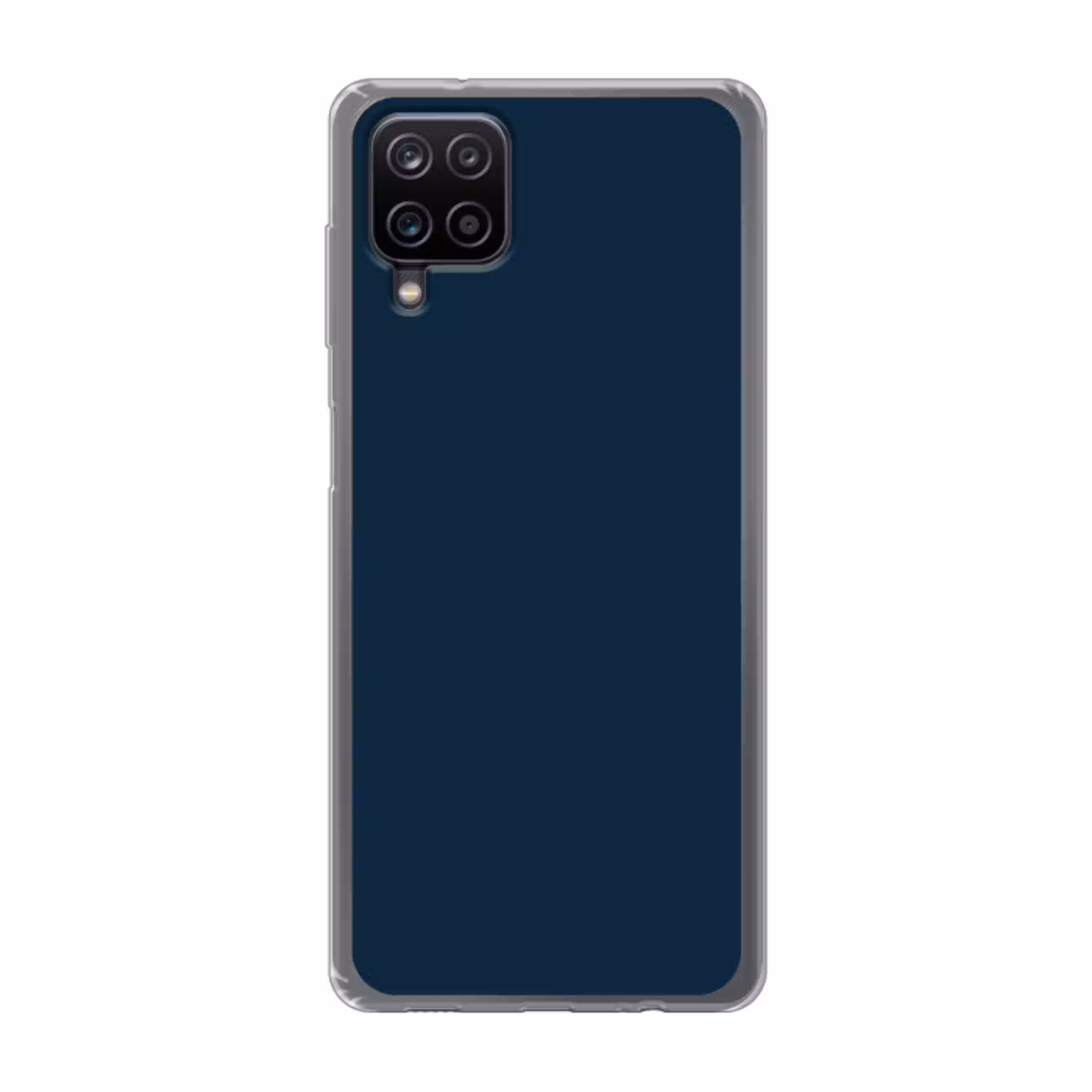 Midnight - Blue - Blauw Telefoonhoesje Samsung Galaxy A12 klein 372 -3d