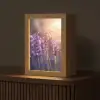 Lavendelbloemen - Paars - Zonlicht Light Box met kabel (Tafellamp) klein -z3d_website