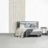 Vlechtwerk - Banen - Beige fotobehang vinyl groot 64 -slaapkamer