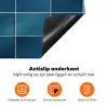 Keramiek - Structuur - Tegel - Blauw Inductie beschermer vinyl 3mm klein 276 -zzzzzzz-td-onderkant