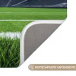 Voetbal - Stadion - Sport - Groen Badmat klein -USP_AntislipDE