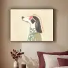 Quote - Hond - Zonnebril Textielframe zwart klein -sfeer1