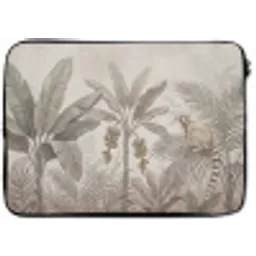 Natuur - Jungle - Ringstaartmaki - Bruin laptophoes neopreen klein -zkaufland3dotto