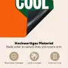 Cool - Oranje - Groen Inductie beschemer met haakjes klein -ky-onderkant-de