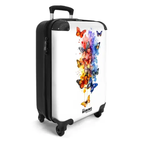 Vlinderzwerm NBS - Handbagage koffer - Unisex middel -productfoto_3d