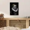 Willem van Oranje - Adriaen Thomasz - Goud aluminium wit klein -sfeer3