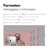 Luiaard - Bloemenprint - Bril - Roze Muismat XXL klein -sfeer5