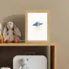 Ruimte - Ufo - Sterren Light Box met kabel klein -sfeer2_kind