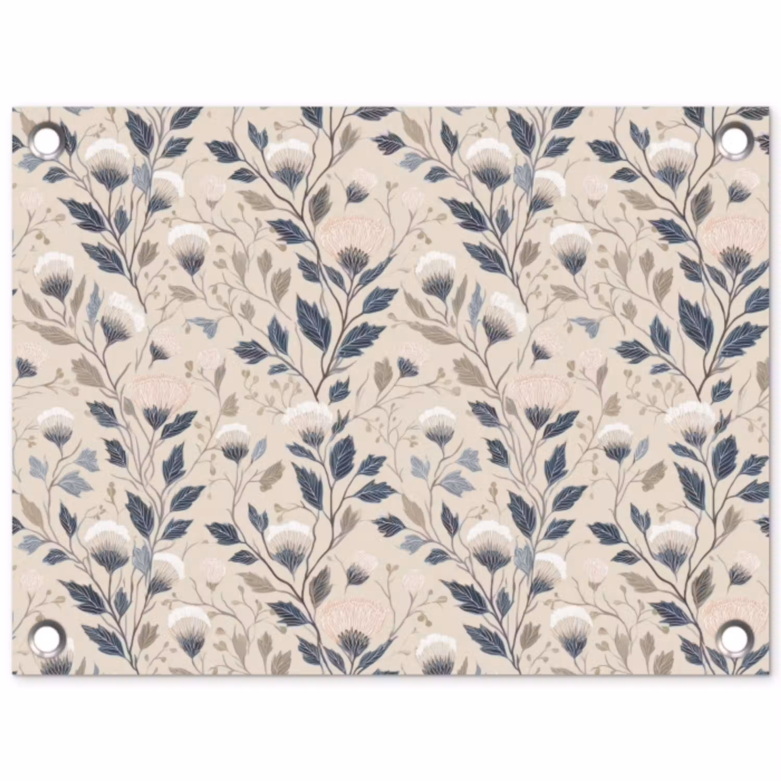 Klassiek - Botanisch - Kleurrijk tuinposter los doek klein 239 -3d