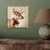 Gewei - Kerst - Rendier - Rood plexiglas 5mm klein -sfeer3