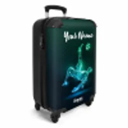 Oplichtende omhaal NBS - Handbagage koffer - Kinderen Unisex middel -productfoto_3d