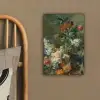 Stilleven met bloemen - Schilderij van Jan van Huysum canvas 2cm klein -sfeer3