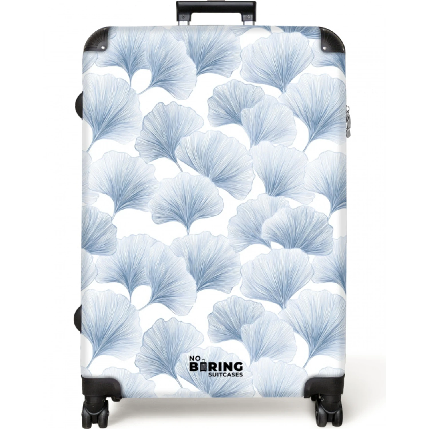 Waaier - Modern - Blauw NBS - Large koffer - Volwassenen Unisex groot -zzzzzzzzkaufland2