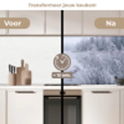 Riet - Bevroren - Winter - Natuur keuken achterwand 2 middel -voor-na2_NL