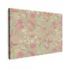 Classic - Pink - Mint Tuinposter op houten frame 2 cm dik klein 845 -3d