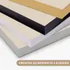 Minimalistisch - Lijnillustratie - Beige - Donkerblauw Textielframe zwart klein -USP_kleurenNL