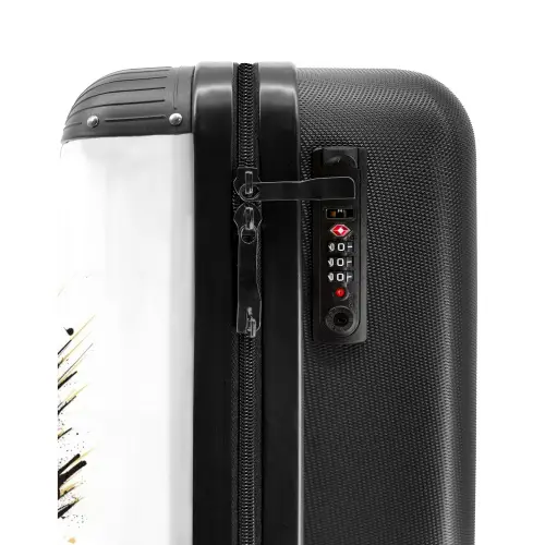 Gouden goalzoeker NBS - Handbagage koffer - Unisex middel -slot