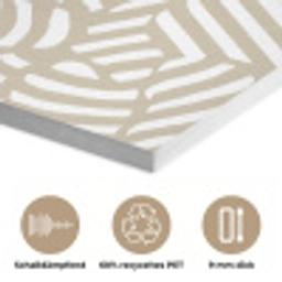 Abstract - Modern - Beige PET vilt klein 837 -closeup_DE