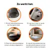 Palmbomen - Pad - Horizon Inductie beschermer vinyl 3mm klein -zzzzzzz-td-werking