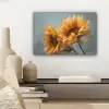 Zonnebloemen - Geel - Wazig canvas 2cm klein -sfeer6