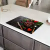 Steak - Hart - Bestek Inductie beschermer vinyl 3mm klein -sfeer8