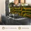 Jaren 70 - Retro - Groen keuken achterwand 2 middel 871 -usp_NL