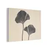 Bladeren - Minimalistisch - Zwart PET vilt klein -3d