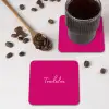 Toedeloe - Roze onderzetter kurk middel -sfeer2