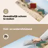 Strand - Huisjes - Kleurrijk - Duinen Inductie beschemer met haakjes klein -ky-schoon-nl
