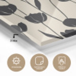 Tulpen - Patroon - Zwart plexiglas 5mm klein 11 -wsfeer2_DE