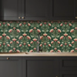 Patroon - Botanisch - Kleurrijk keuken achterwand 2 middel 871 -sfeer1