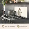 Konijn - Muts - Oren - Beige keuken achterwand spatscherm klein -usp_NL