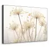 Bloemen - Wit - Zonlicht Textielframe zwart klein -3d